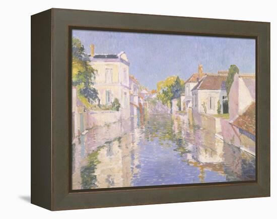 Canal at Burano, Venice-Paul Mathieu-Framed Premier Image Canvas