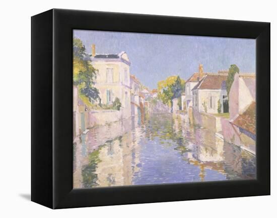 Canal at Burano, Venice-Paul Mathieu-Framed Premier Image Canvas