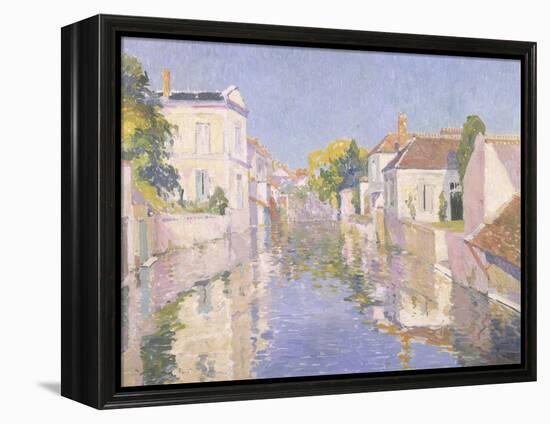 Canal at Burano, Venice-Paul Mathieu-Framed Premier Image Canvas