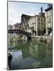 Canal at Porta Ticinese, Naviglio Grande, Milan, Lombardy, Italy-Sheila Terry-Mounted Photographic Print