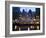 Canal Boat and Architecture, Amsterdam, Holland, Europe-Frank Fell-Framed Photographic Print