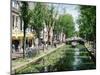 Canal, Delft, Holland (Netherlands), Europe-James Emmerson-Mounted Photographic Print