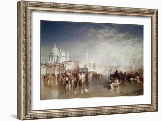 Canal Della Giudecca, Venice-J. M. W. Turner-Framed Giclee Print