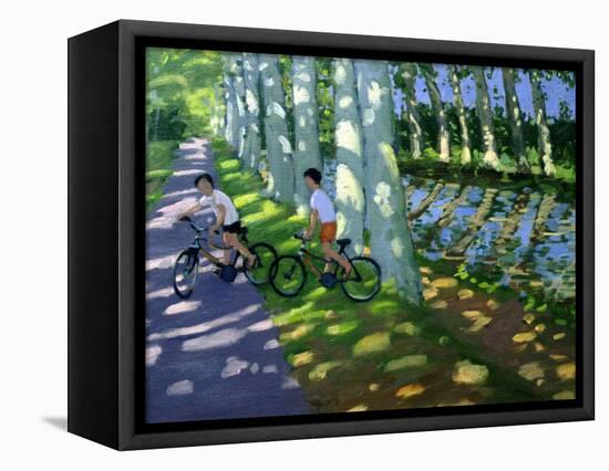 Canal Du Midi, France-Andrew Macara-Framed Premier Image Canvas