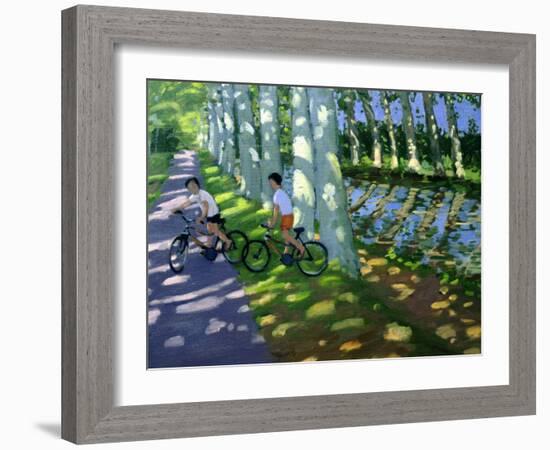 Canal Du Midi, France-Andrew Macara-Framed Giclee Print