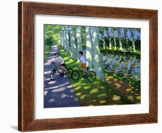 Canal Du Midi, France-Andrew Macara-Framed Giclee Print