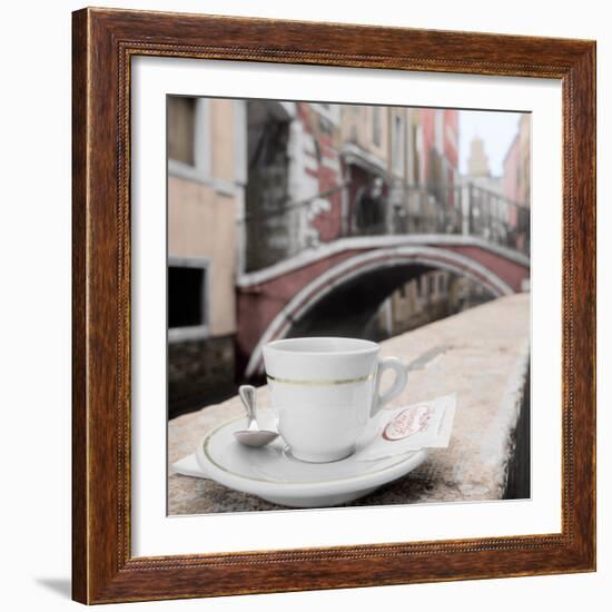 Canal Espresso Bar Guiseppi-Alan Blaustein-Framed Photographic Print