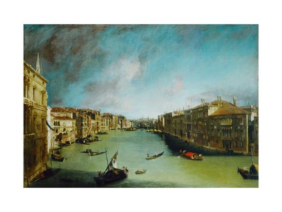 Canal Grande Venice Giclee Print Canaletto Art Com