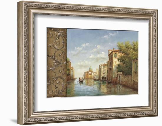 Canal I-Aretino-Framed Art Print