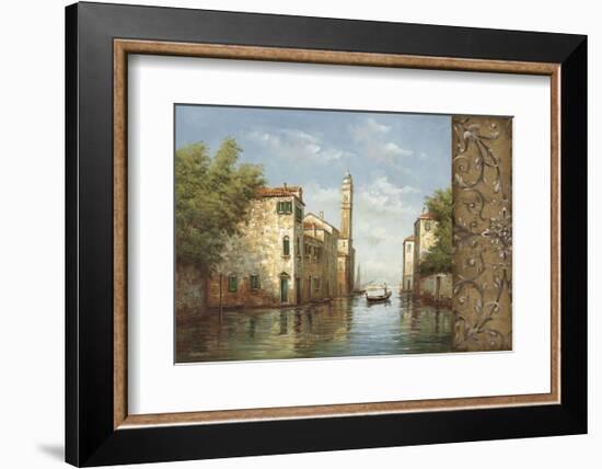 Canal II-Aretino-Framed Art Print