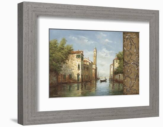 Canal II-Aretino-Framed Art Print