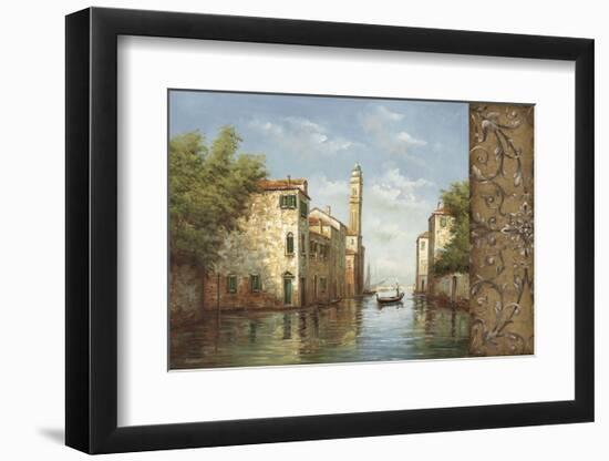 Canal II-Aretino-Framed Art Print