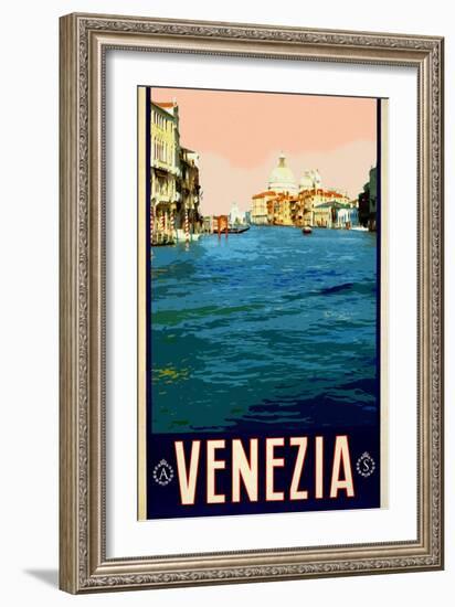 Canal in Venice Italy 2-Anna Siena-Framed Giclee Print