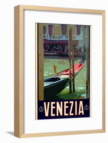 Canal in Venice Italy 3-Anna Siena-Framed Giclee Print