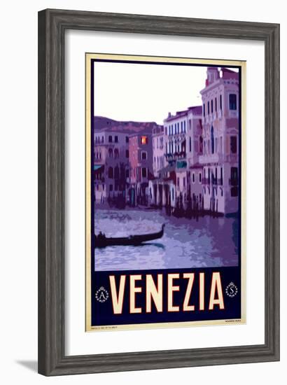 Canal in Venice Italy 4-Anna Siena-Framed Giclee Print