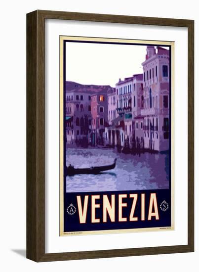 Canal in Venice Italy 4-Anna Siena-Framed Giclee Print