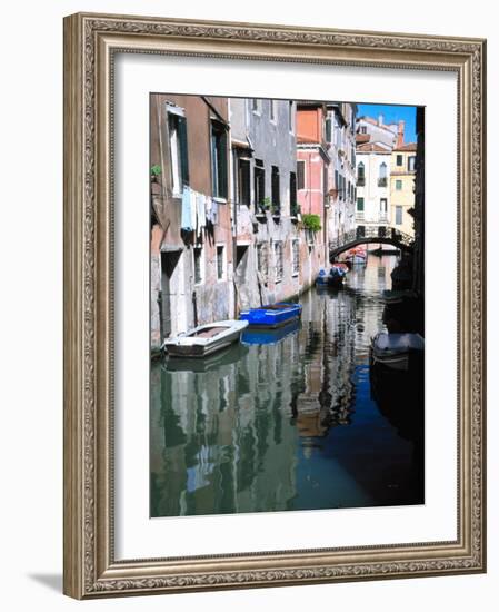 Canal in Venice, Italy-Julie Eggers-Framed Photographic Print