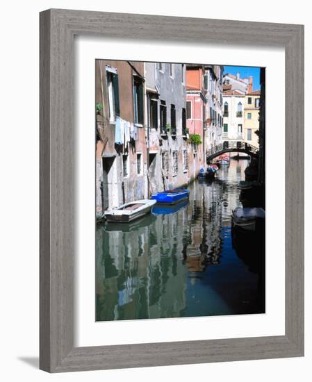 Canal in Venice, Italy-Julie Eggers-Framed Photographic Print