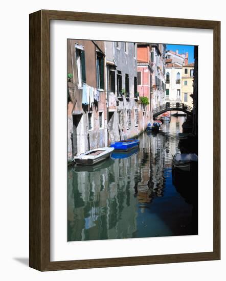 Canal in Venice, Italy-Julie Eggers-Framed Photographic Print