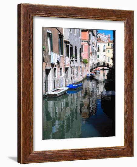 Canal in Venice, Italy-Julie Eggers-Framed Photographic Print