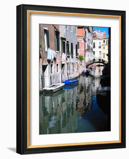 Canal in Venice, Italy-Julie Eggers-Framed Photographic Print