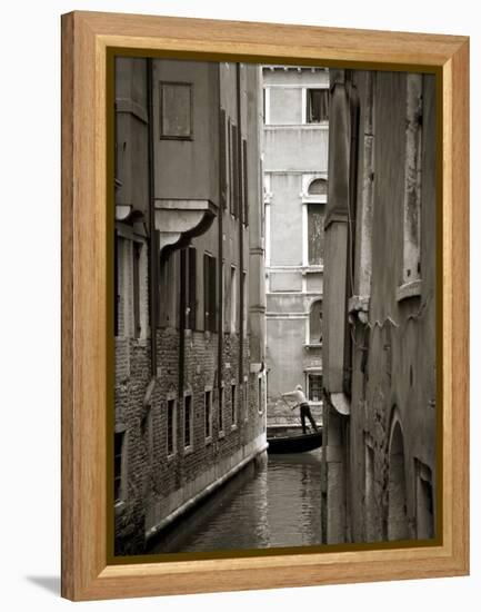 Canal in Venice, Italy-Jon Arnold-Framed Premier Image Canvas