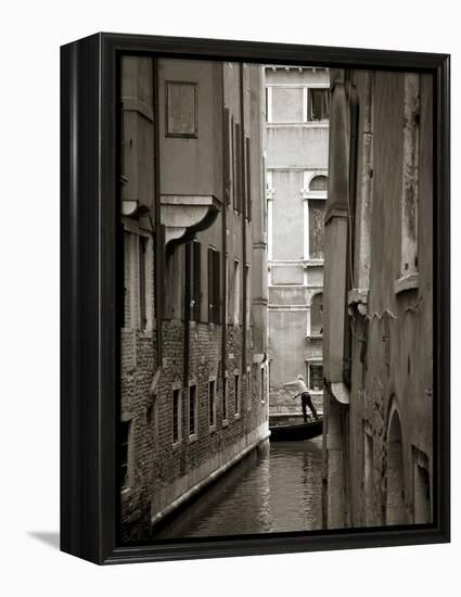 Canal in Venice, Italy-Jon Arnold-Framed Premier Image Canvas