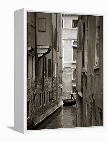 Canal in Venice, Italy-Jon Arnold-Framed Premier Image Canvas