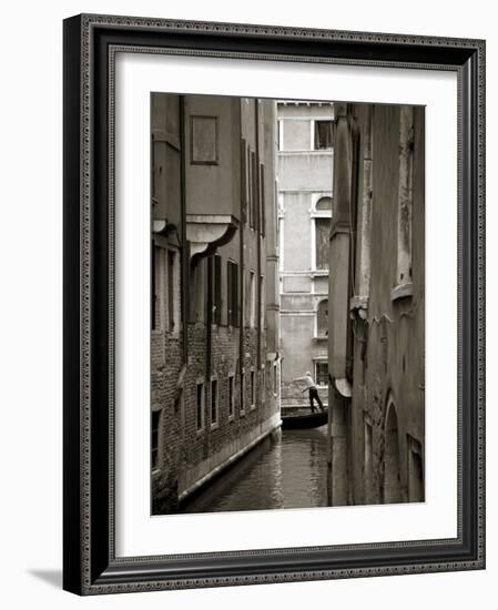 Canal in Venice, Italy-Jon Arnold-Framed Photographic Print