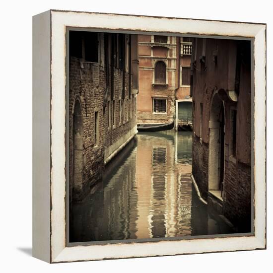 Canal in Venice, Italy-Jon Arnold-Framed Premier Image Canvas