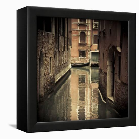 Canal in Venice, Italy-Jon Arnold-Framed Premier Image Canvas