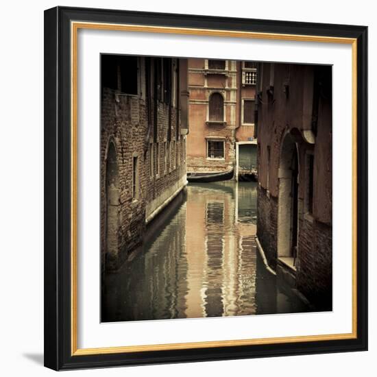 Canal in Venice, Italy-Jon Arnold-Framed Photographic Print