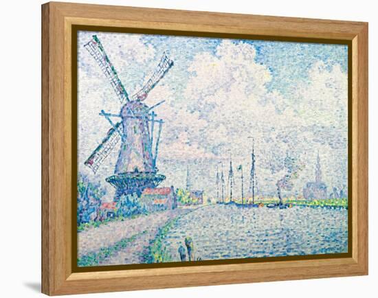 Canal of Overschie-Paul Signac-Framed Premier Image Canvas
