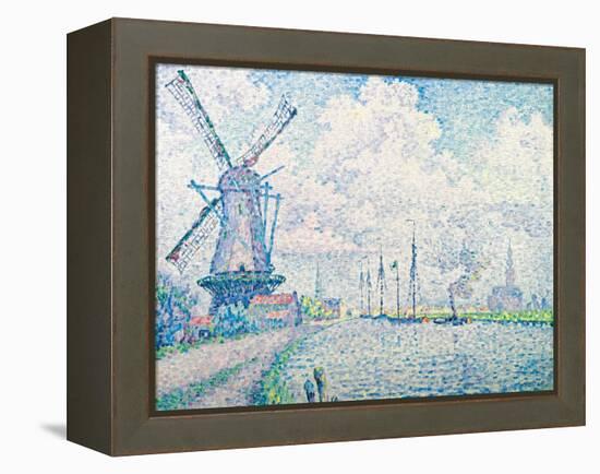 Canal of Overschie-Paul Signac-Framed Premier Image Canvas