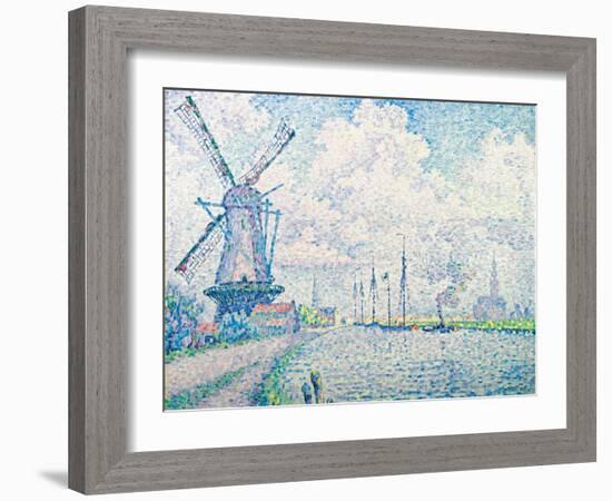 Canal of Overschie-Paul Signac-Framed Giclee Print