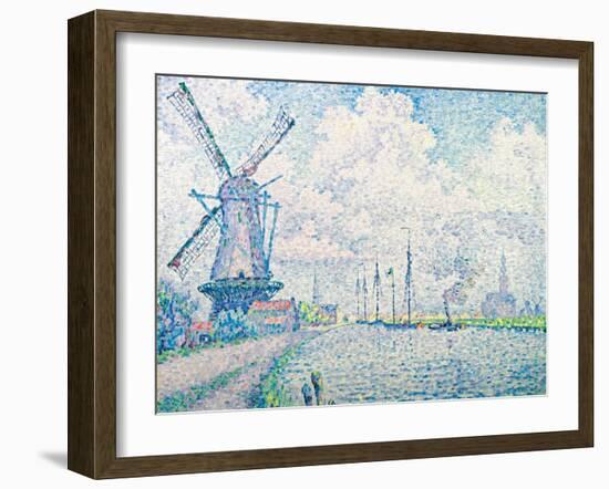 Canal of Overschie-Paul Signac-Framed Giclee Print