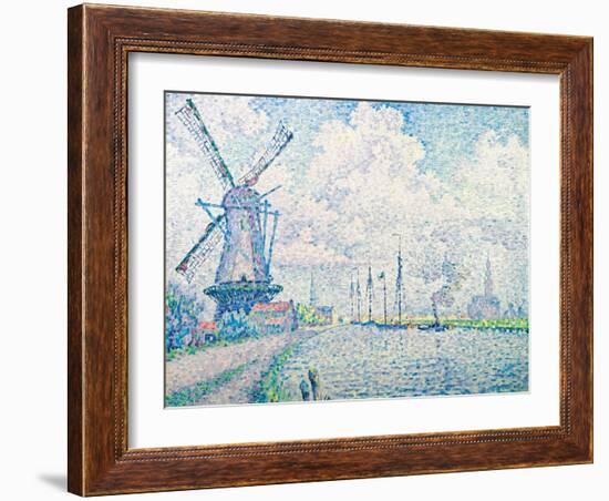 Canal of Overschie-Paul Signac-Framed Giclee Print