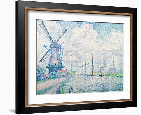 Canal of Overschie-Paul Signac-Framed Giclee Print