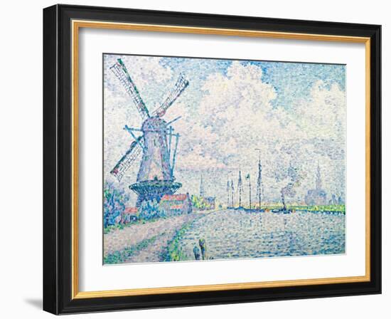 Canal of Overschie-Paul Signac-Framed Giclee Print