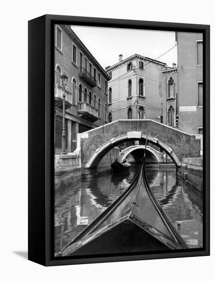 Canal on Island of Burano in Venetian Lagoon-Alfred Eisenstaedt-Framed Premier Image Canvas
