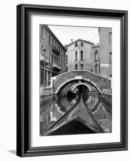 Canal on Island of Burano in Venetian Lagoon-Alfred Eisenstaedt-Framed Photographic Print