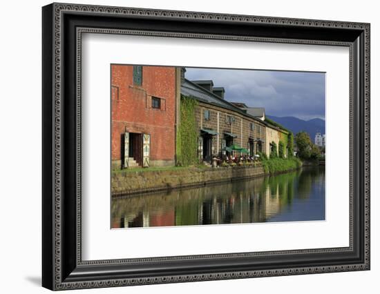 Canal, Otaru City, Hokkaido Prefecture, Japan, Asia-Richard Cummins-Framed Photographic Print