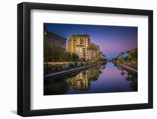 Canal Running Through, Scottsdale, Arizona,Usa-BCFC-Framed Photographic Print