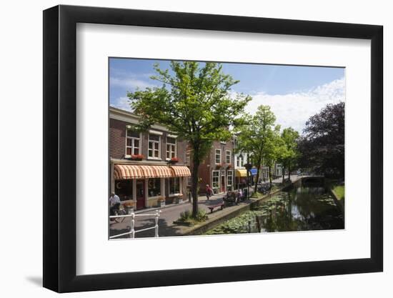 Canal Scene in Delft, Holland, Europe-James Emmerson-Framed Photographic Print