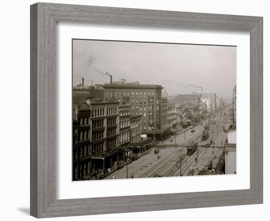 Canal Street, New Orleans, Louisiana-null-Framed Photo