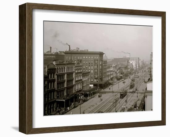 Canal Street, New Orleans, Louisiana-null-Framed Photo