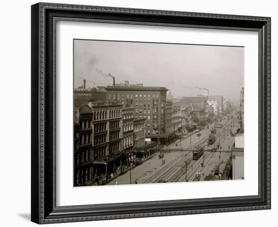 Canal Street, New Orleans, Louisiana-null-Framed Photo