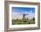 Canal tour boat and windmill in Unesco World Heritage Site, Kinderdijk, Holland, Netherlands.-Michael DeFreitas-Framed Photographic Print