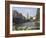 Canal View with the Spire of the Church of Our Lady, Brugge, Belgium, Europe-James Emmerson-Framed Photographic Print