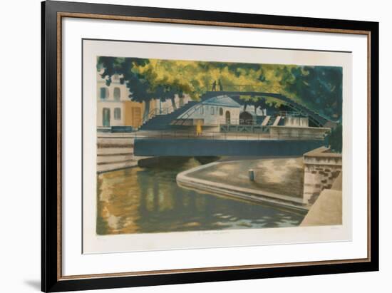 Canal-Laurent Marcel Salinas-Framed Limited Edition